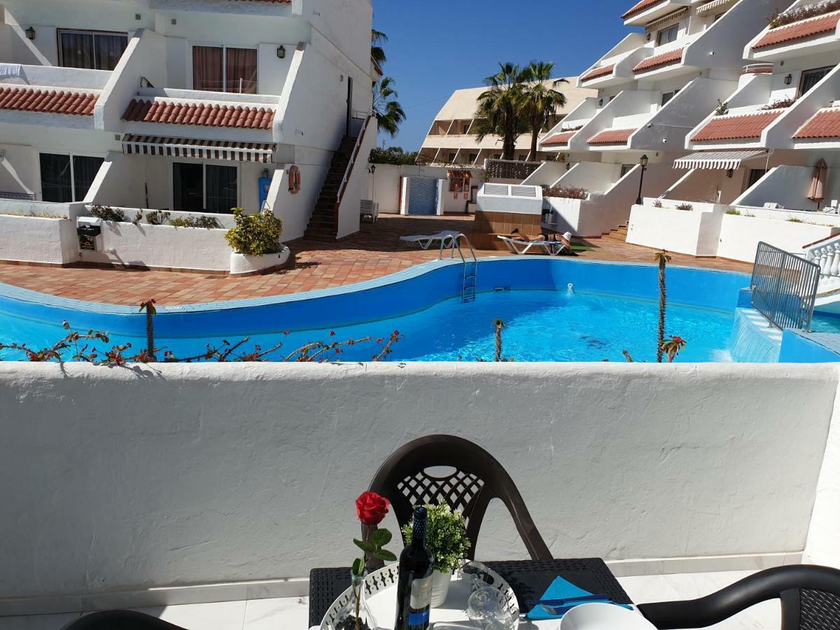 Casa Las Flores With Heated Pool, Only 490 Meters To The Beach, Balcony, Wifi Arona  Exterior photo